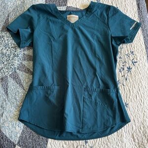 Skechers Teal Short Sleeve Women's Top